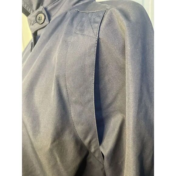 London Fog Women’s Rain Trench Coat Jacket Violet Lt Purple Lined Size 6 Vtg - Picture 5 of 10